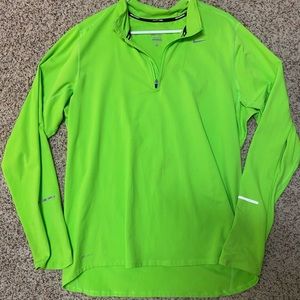 Nike Dry-Fit Lime Green Light Weight Jacket